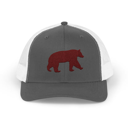 Bear Snapback Trucker Cap
