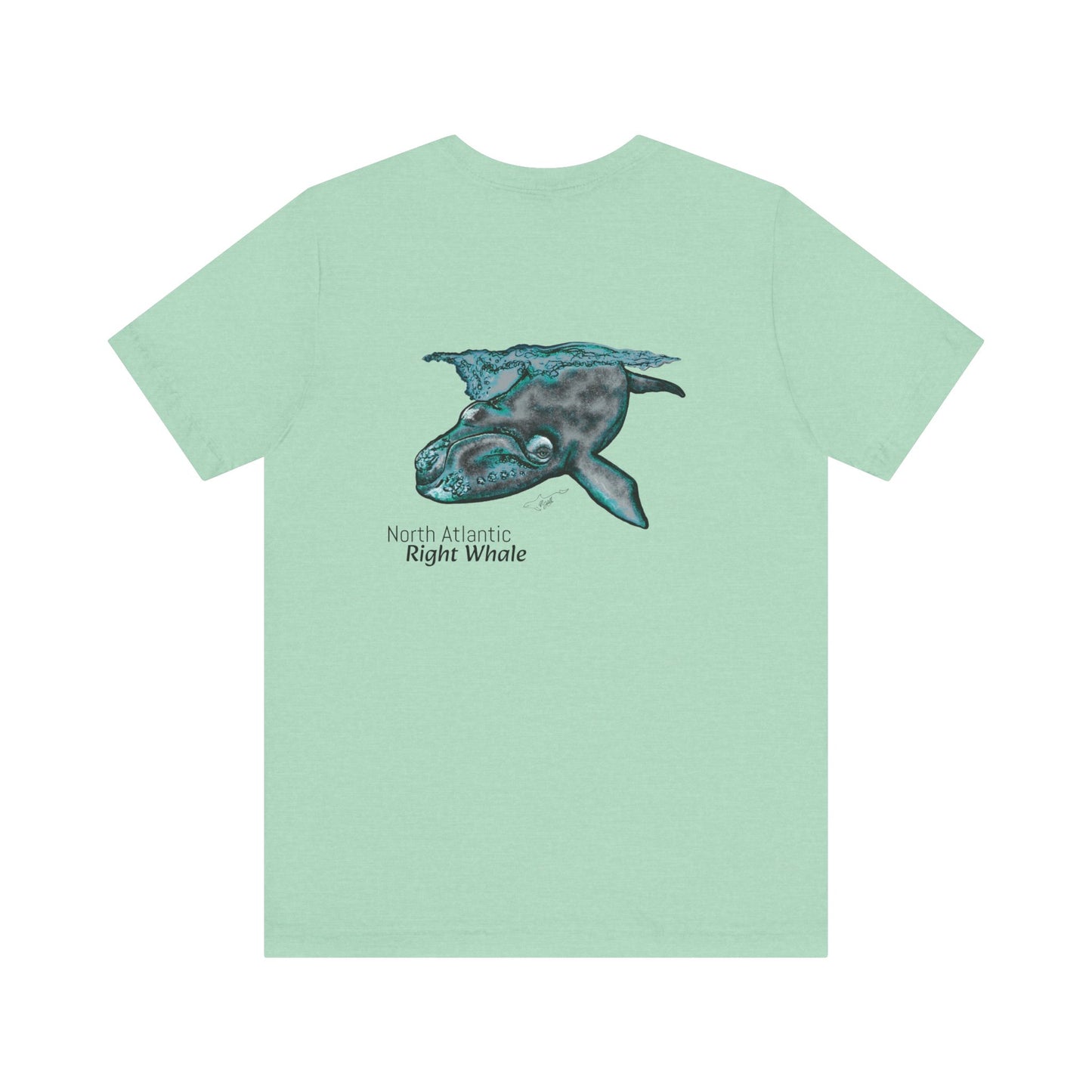 North Atlantic Right Whale Unisex Jersey Short Sleeve Tee