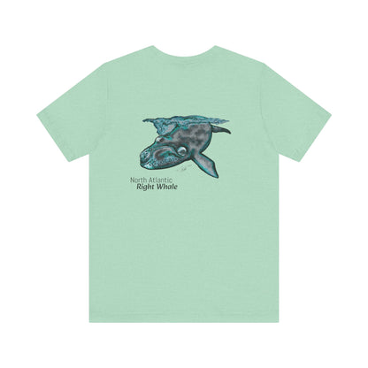 North Atlantic Right Whale Unisex Jersey Short Sleeve Tee