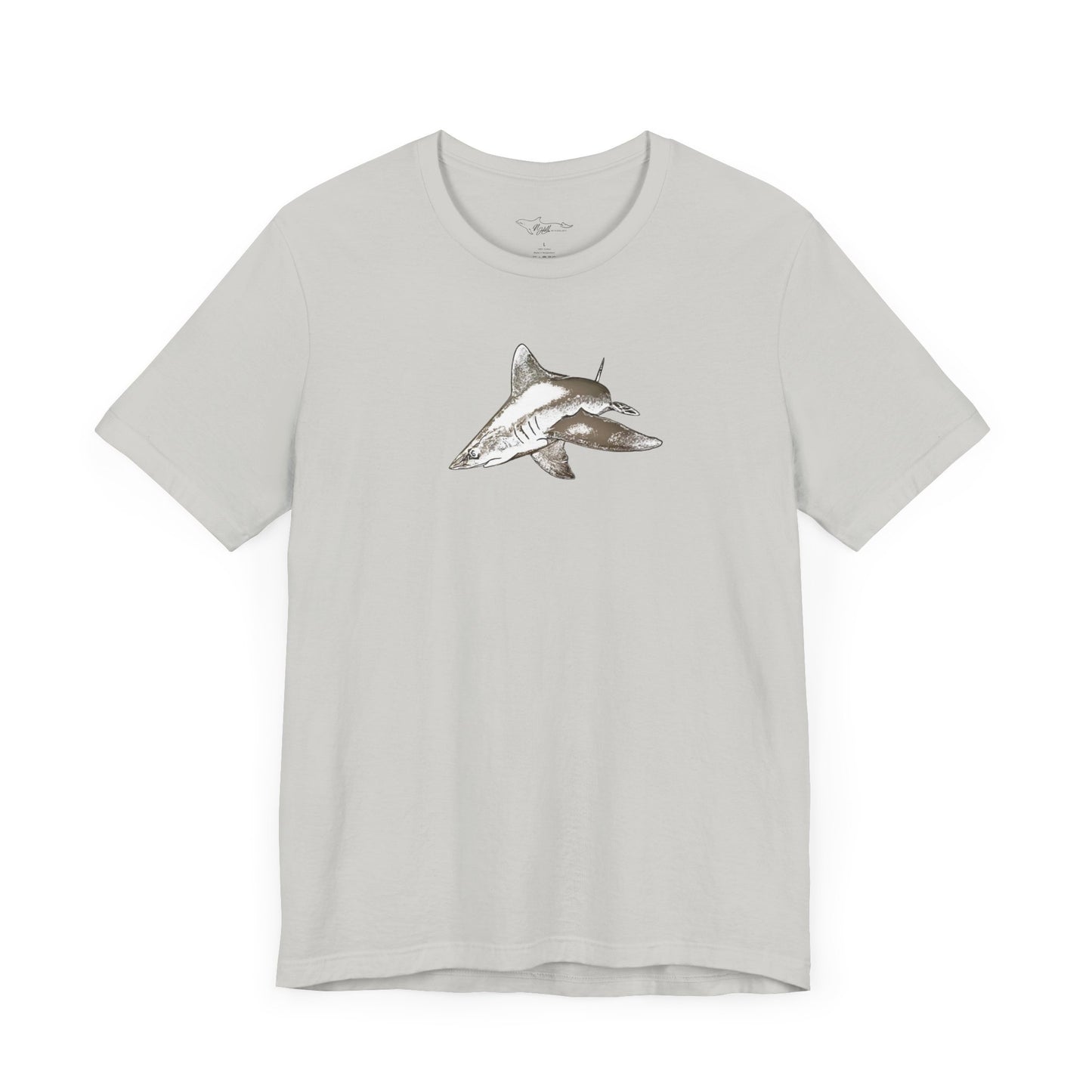 Oceanic Whitetip Shark  Unisex Jersey Short Sleeve Tee