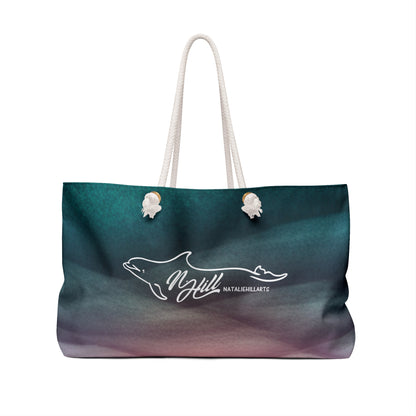 Dolphin Sunset Weekender Bag