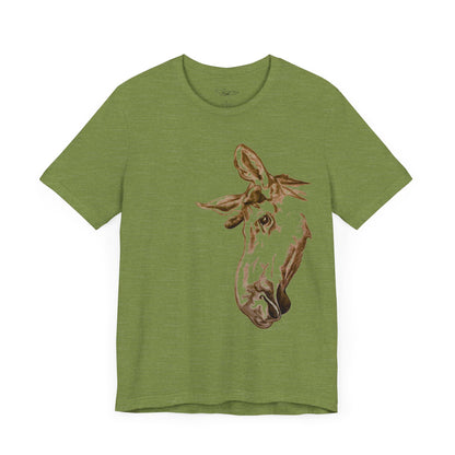 Curious Moose Unisex Jersey Short Sleeve Tee