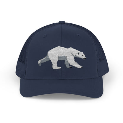 Polar Bear Snapback Trucker Cap