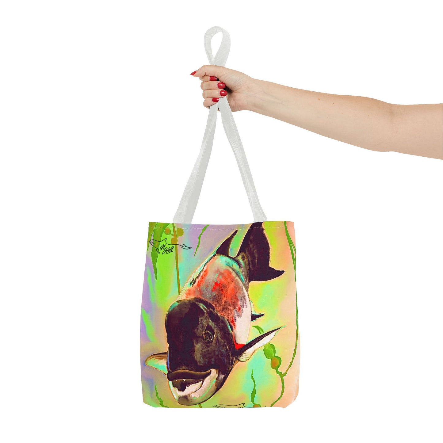 California Sheepshead Tote Bag (AOP)