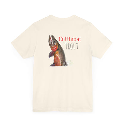 Cutthroat Trout Unisex Jersey Short Sleeve Tee