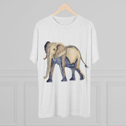 Elephant Unisex Tri-Blend Crew Tee