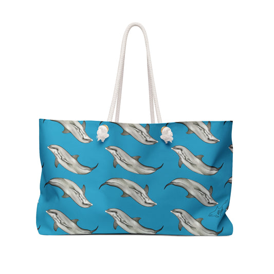 Dolphin Pattern Weekender Bag