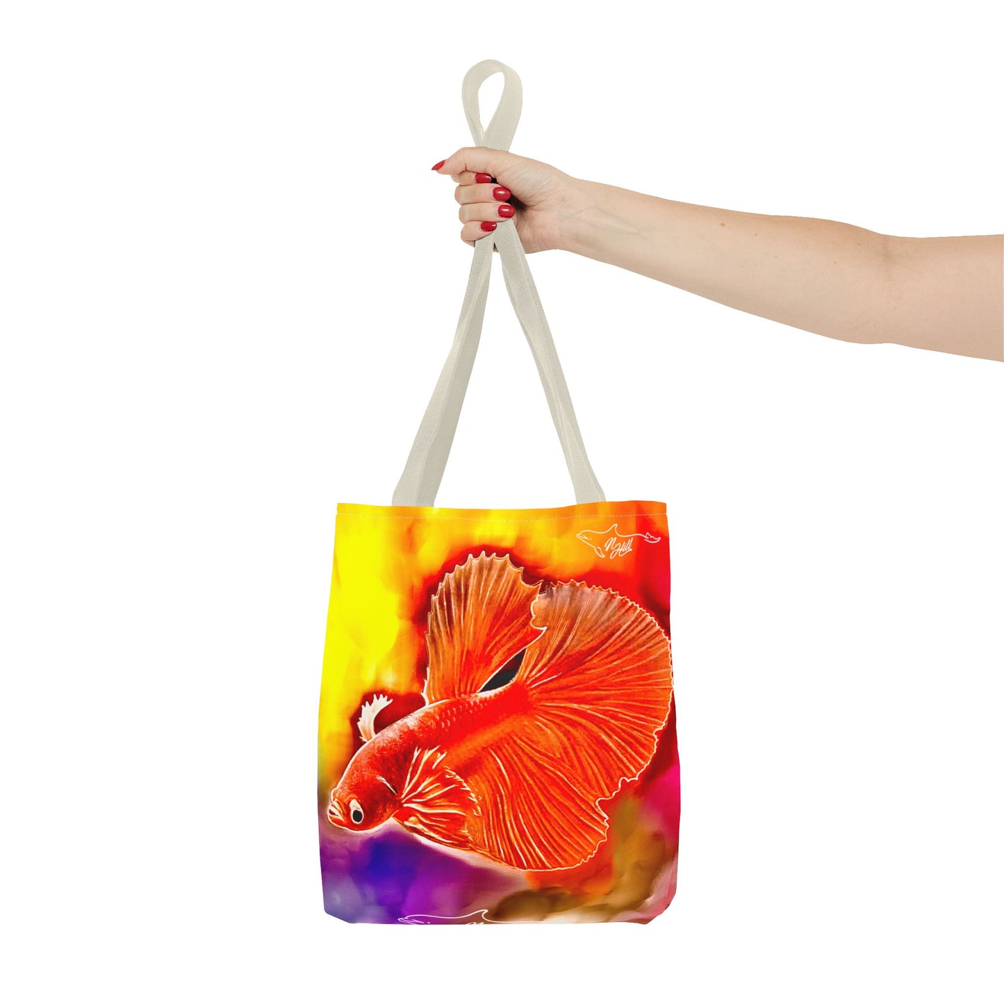 Betta Fish Tote Bag (AOP)