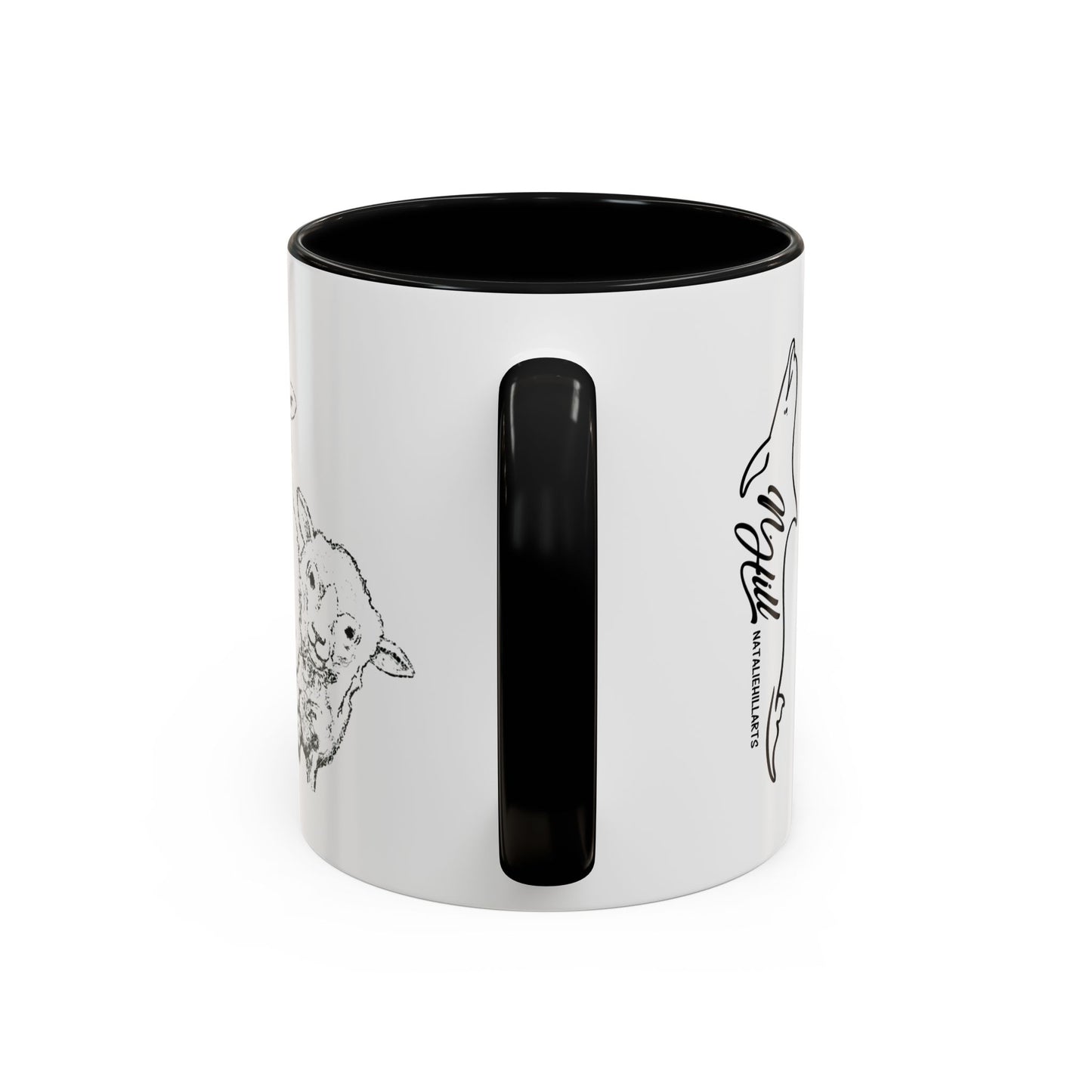 Get In The Heard Sheep Accent Coffee Mug (11, 15oz)