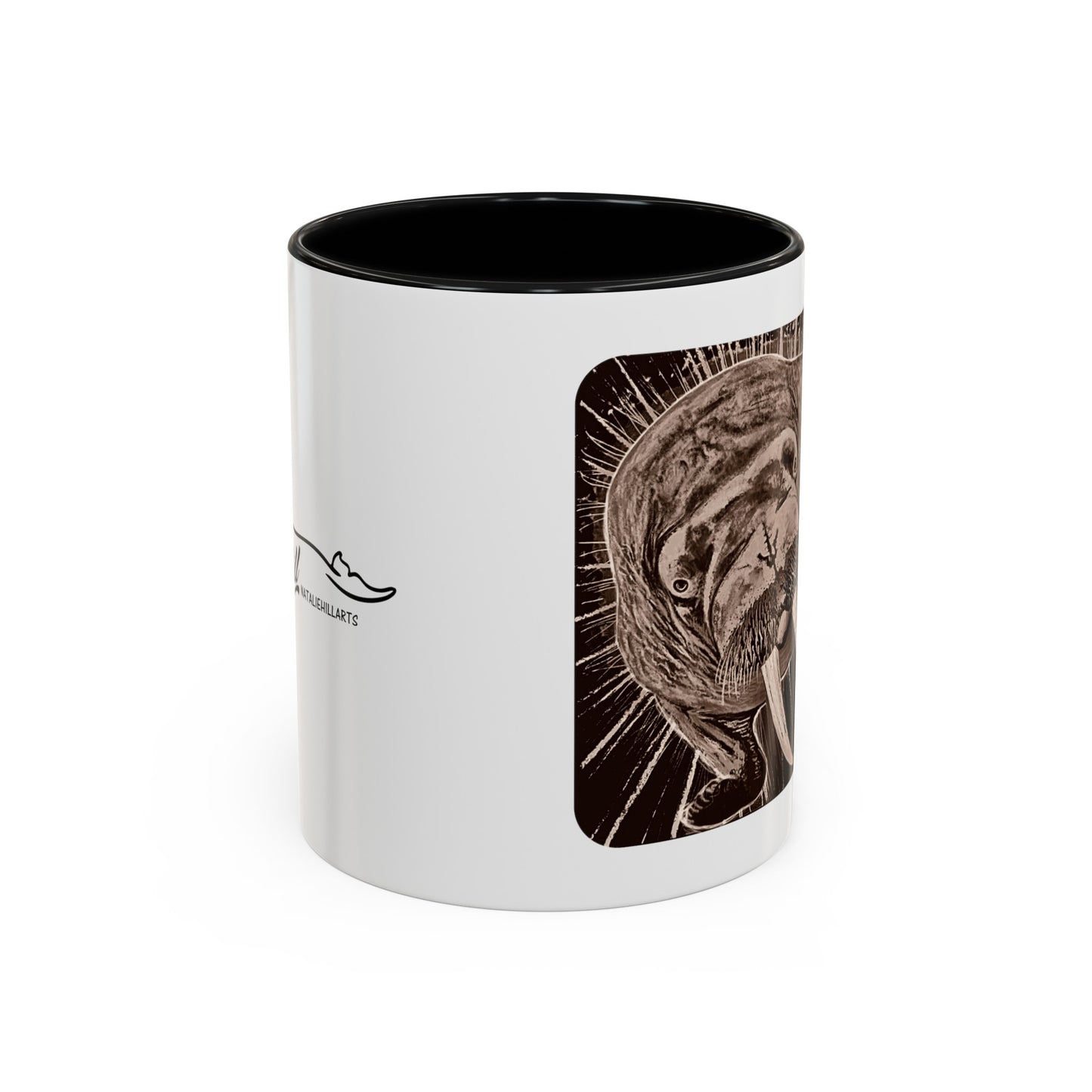 Stellar Walrus Accent Coffee Mug, 11oz