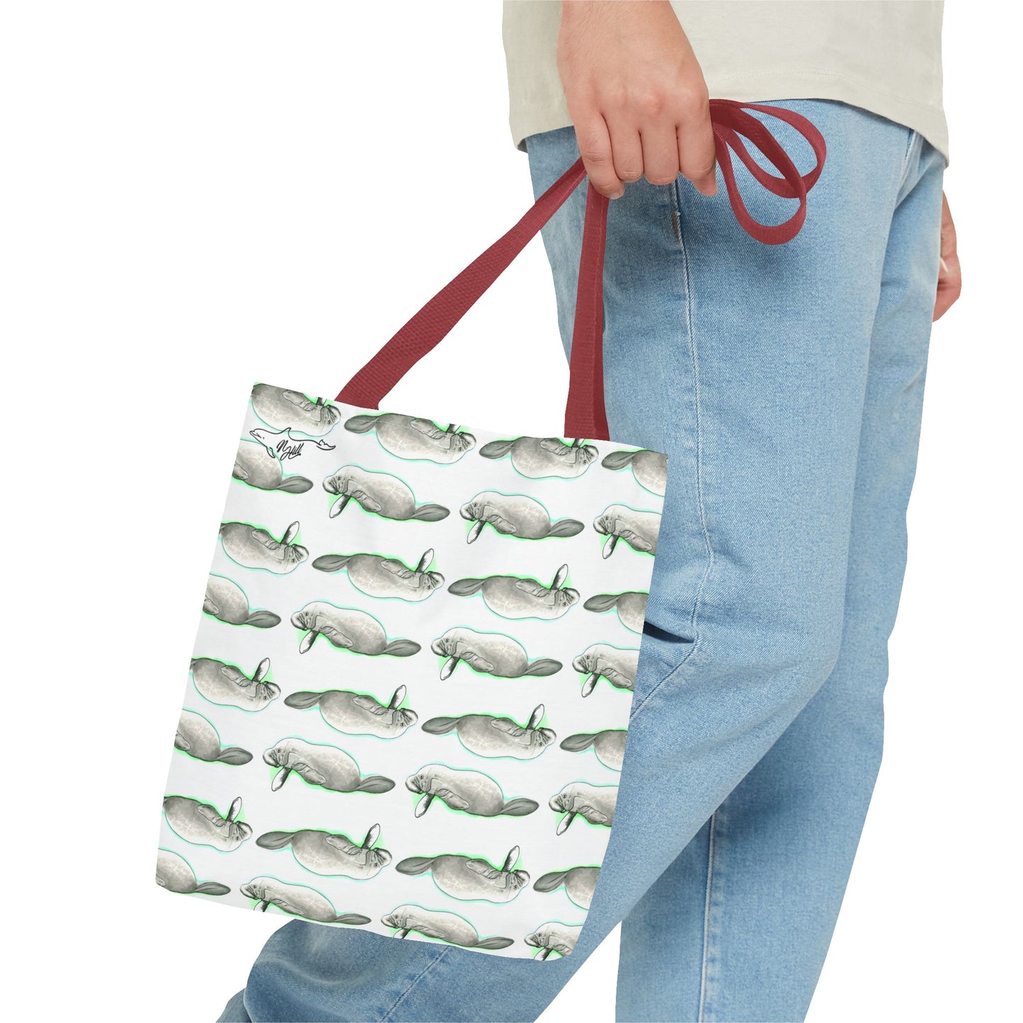 Manatee Tote Bag (AOP)