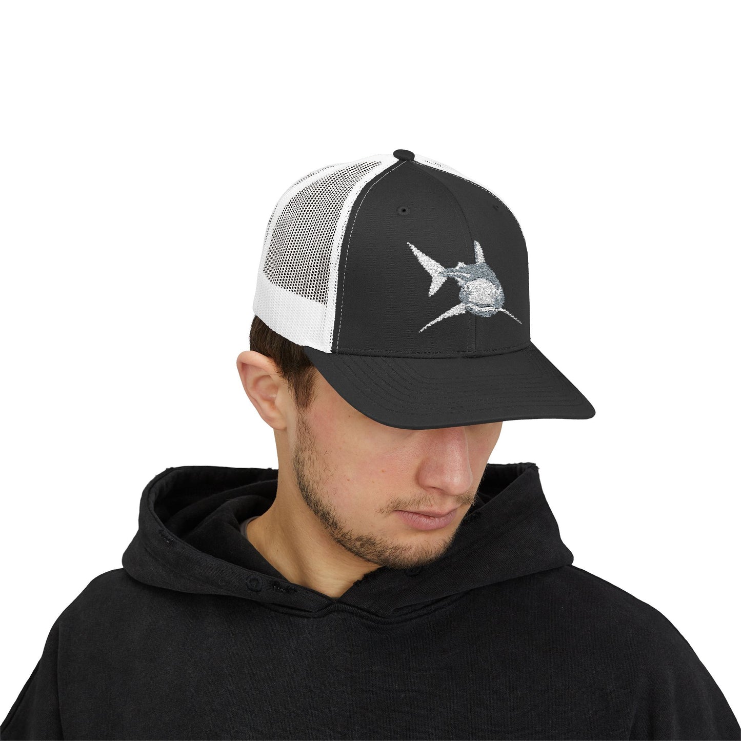 Shark Snapback Trucker Cap
