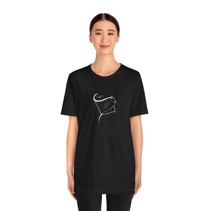 Manta Ray inverted Unisex Jersey Short Sleeve Tee