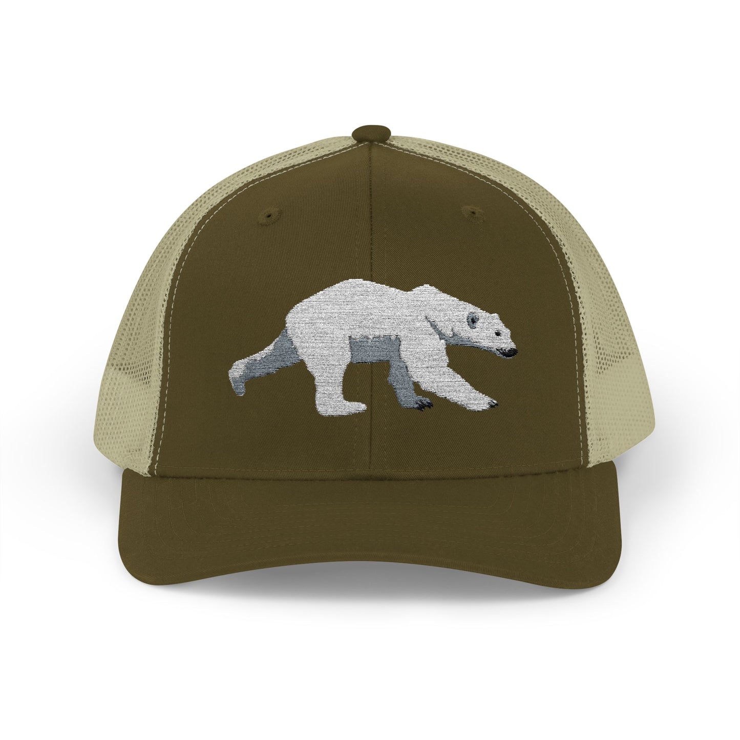 Polar Bear Snapback Trucker Cap
