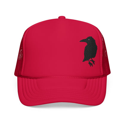 Crow Trucker Hat (Embroidery)