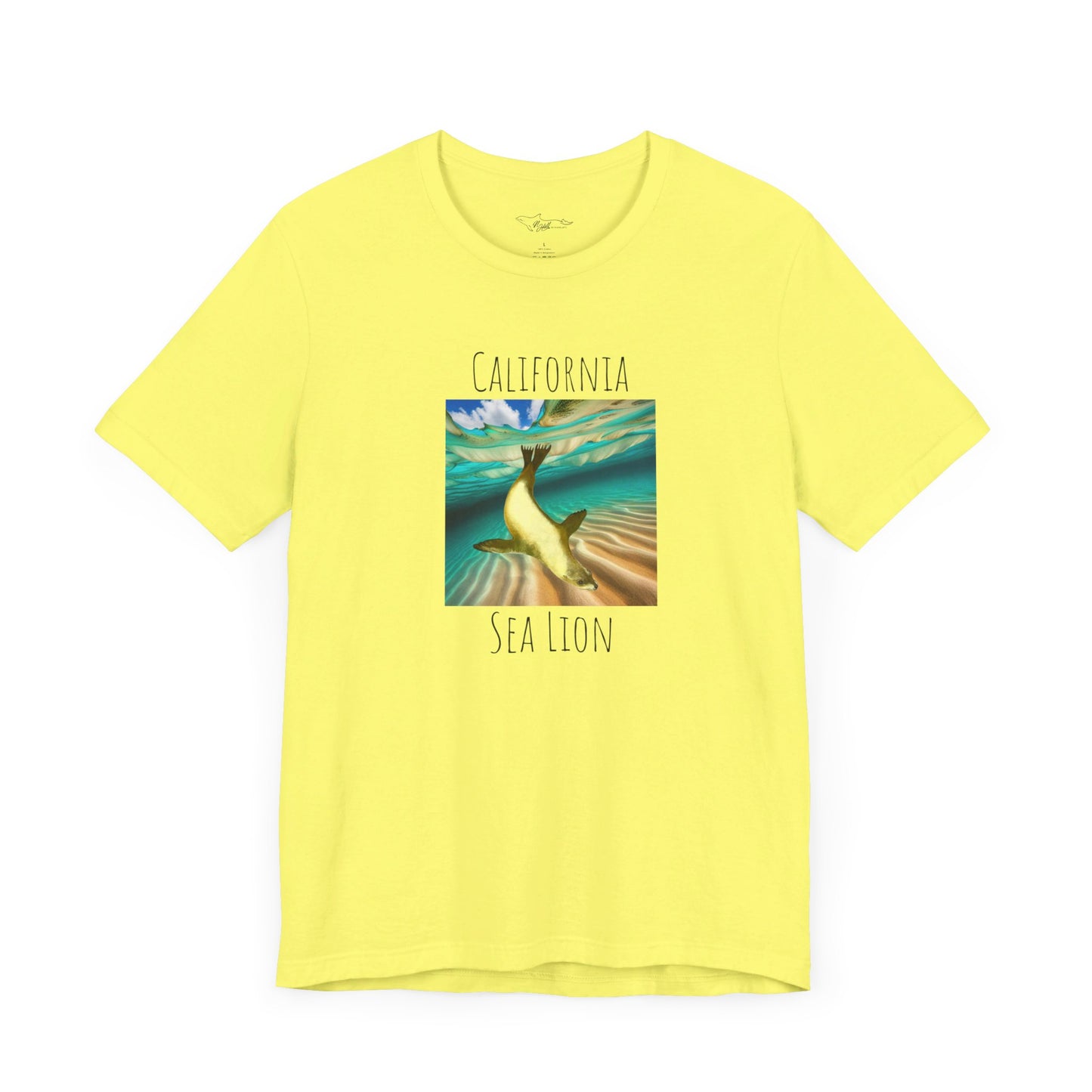 California Sea Lion Swim Unisex Jersey Short Sleeve Tee