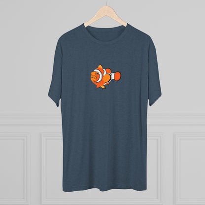 Clownfish Unisex Tri-Blend Crew Tee