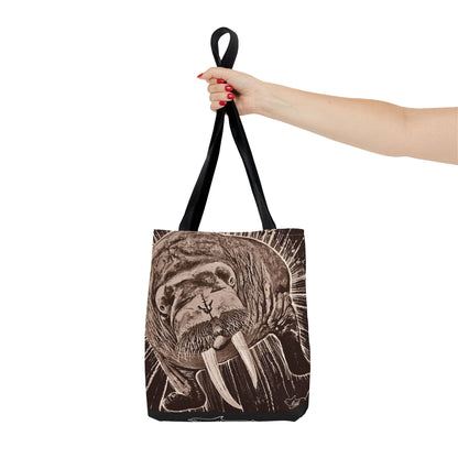 Stellar Walrus Tote Bag (AOP)