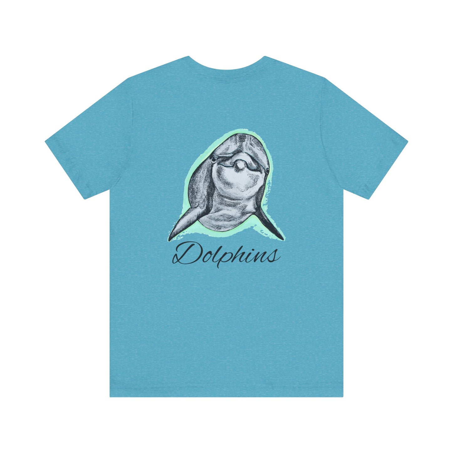 Dolphins  Unisex Jersey Short Sleeve Tee