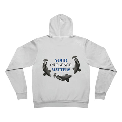 Orca Unity Your Presence Matters Unisex Sponge Fleece Pullover Hoodie