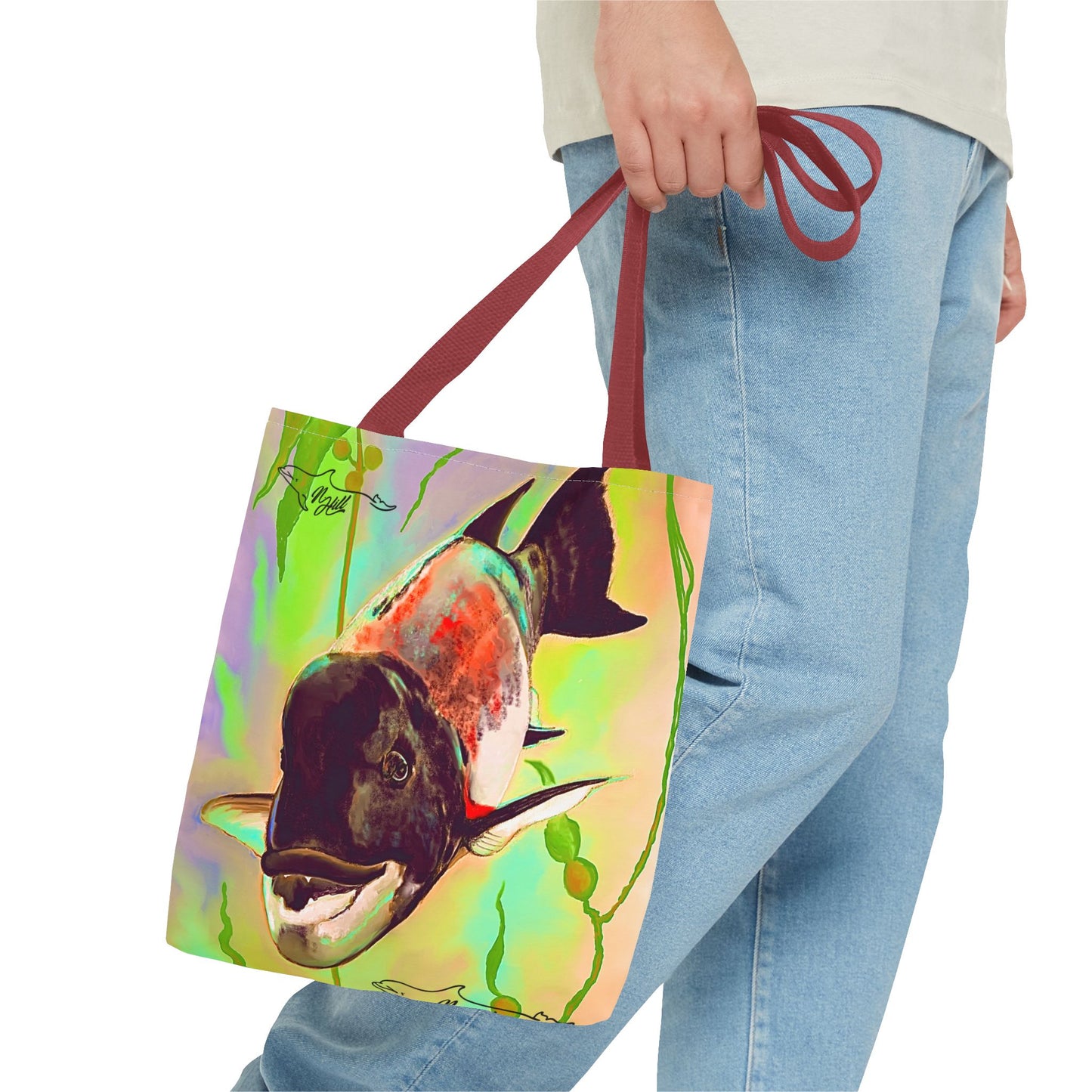 California Sheepshead Tote Bag (AOP)