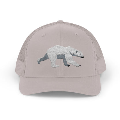 Polar Bear Snapback Trucker Cap