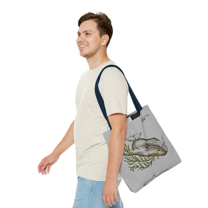 Gray Whale Tote Bag (AOP)