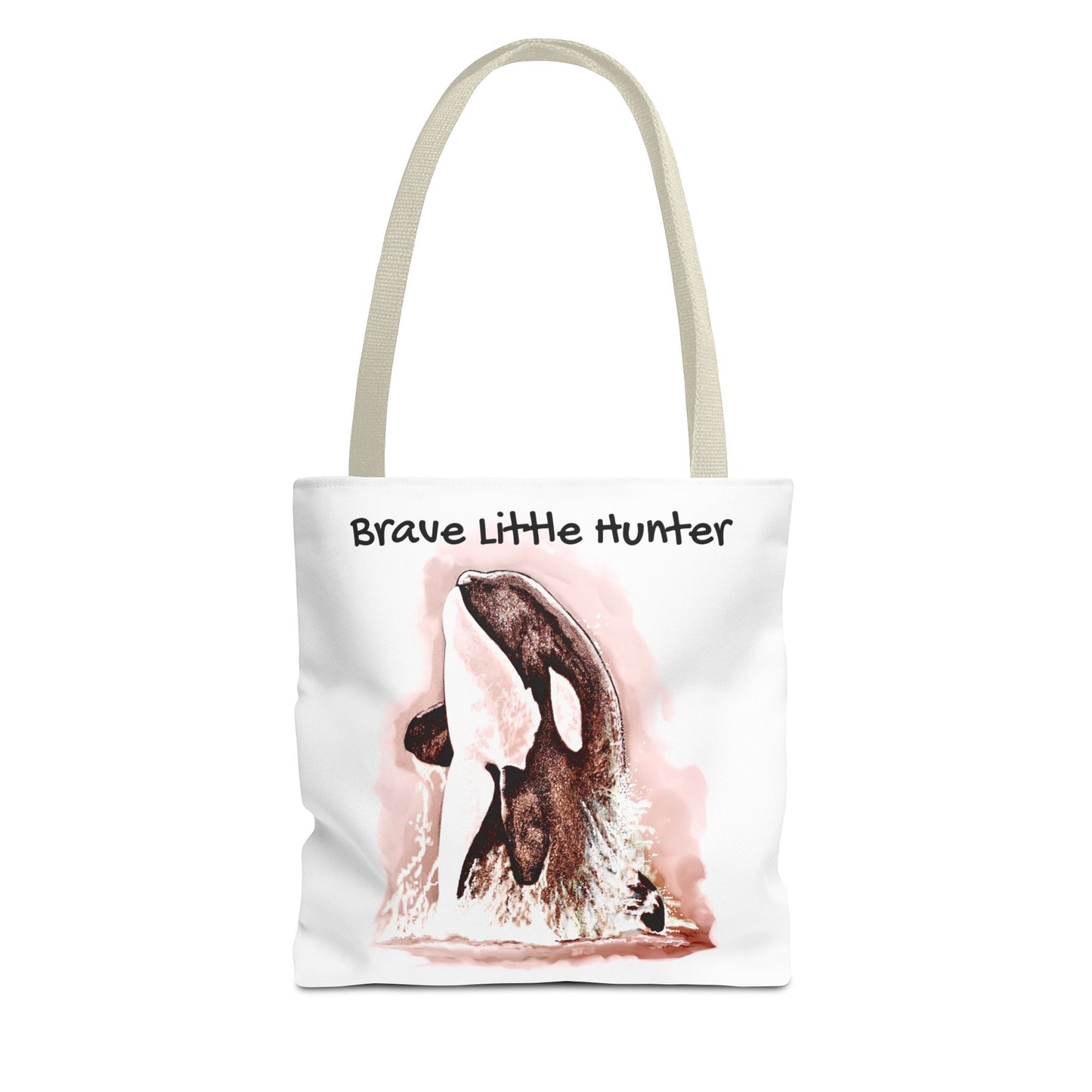 Brave Little Hunter Orca Tote Bag (AOP)