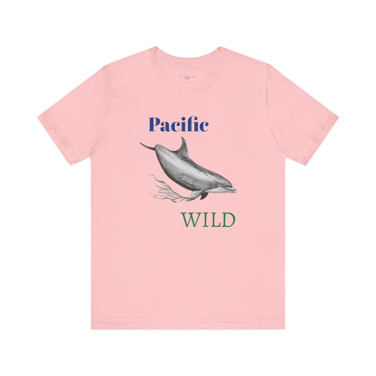 Pacific Wild Dolphin Unisex Jersey Short Sleeve Tee