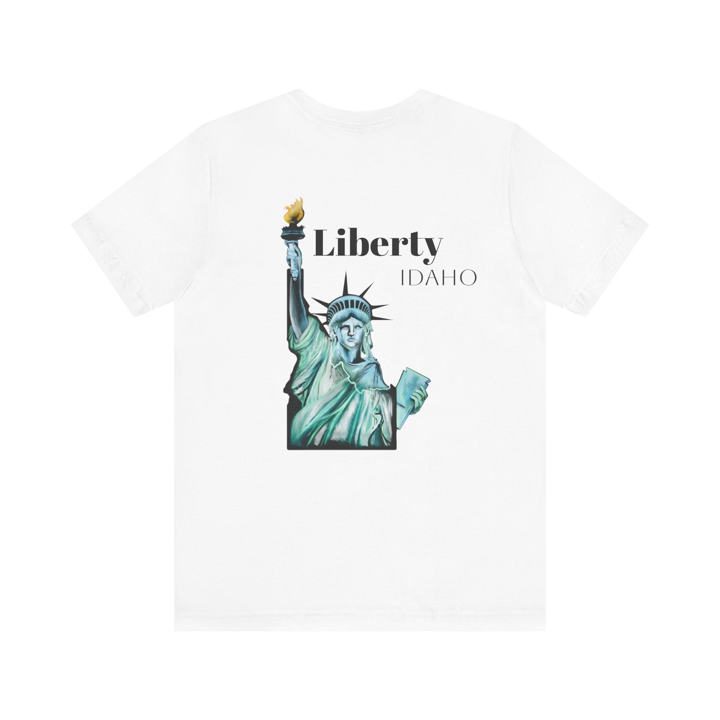 Statue of Liberty Idaho Jersey Short Sleeve Tee