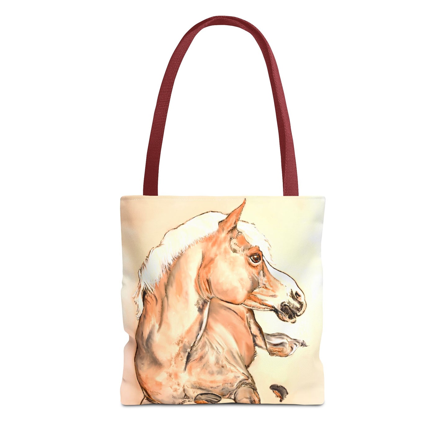 Horse Resting Tote Bag (AOP)