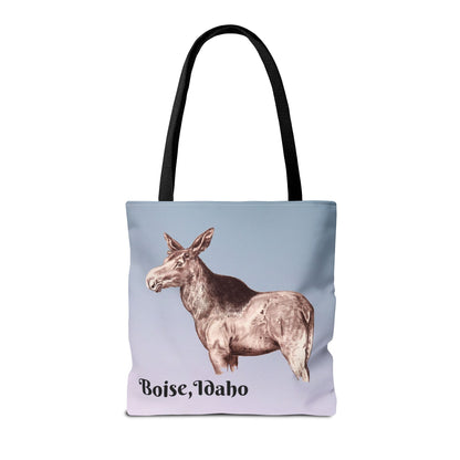 Boise Idaho Moose Tote Bag (AOP)