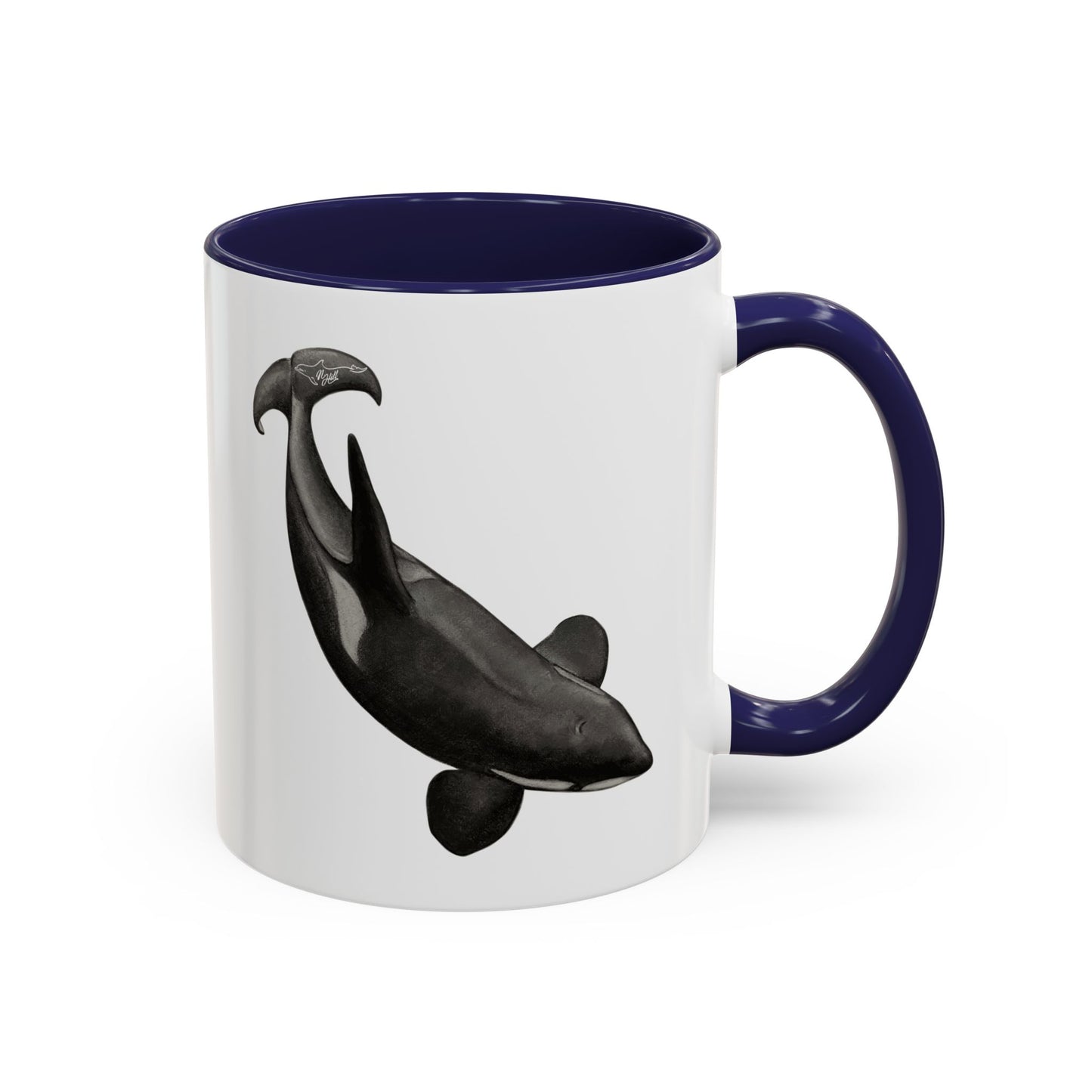 Orca Accent Coffee Mug, 11oz