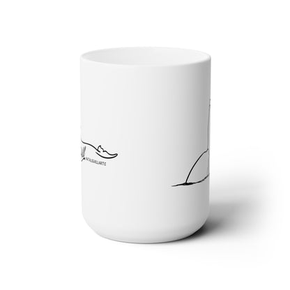 Orca Spy-hop Ceramic Mug 15oz