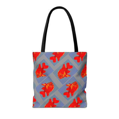 Garibaldi Damselfish Fish Tote Bag (AOP)