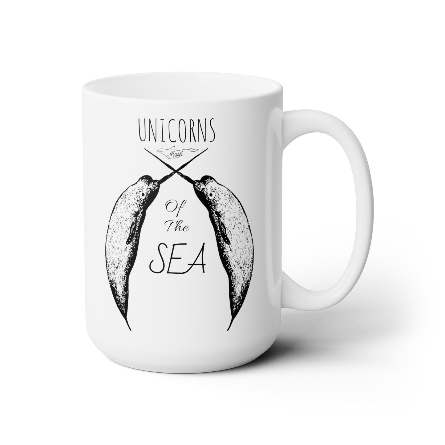 Unicorn Of The Sea Ceramic Mug 15oz