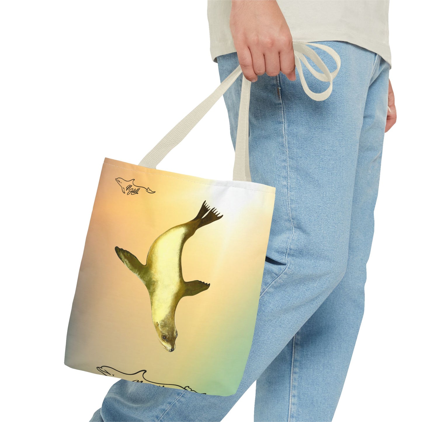 Sea Lion Tote Bag (AOP)