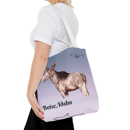 Boise Idaho Moose Tote Bag (AOP)