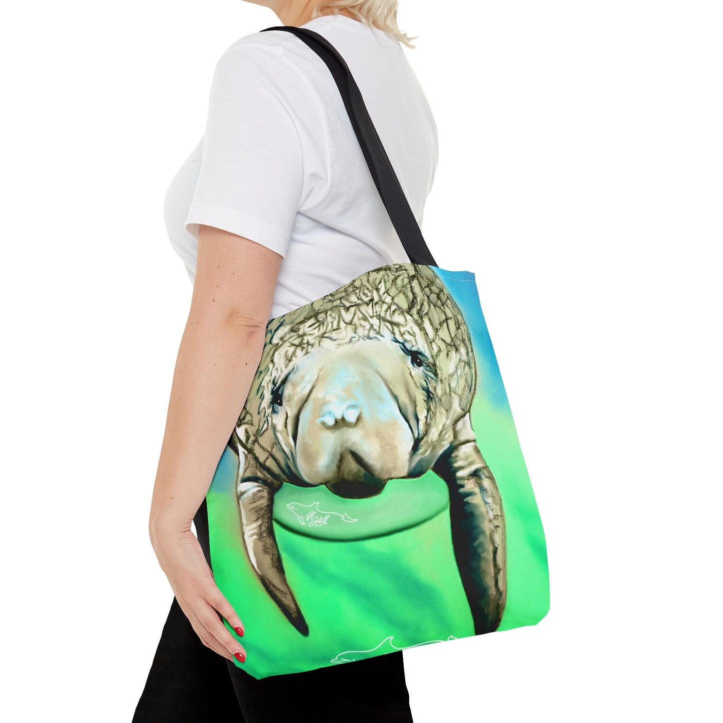 Manatee Tote Bag (AOP)