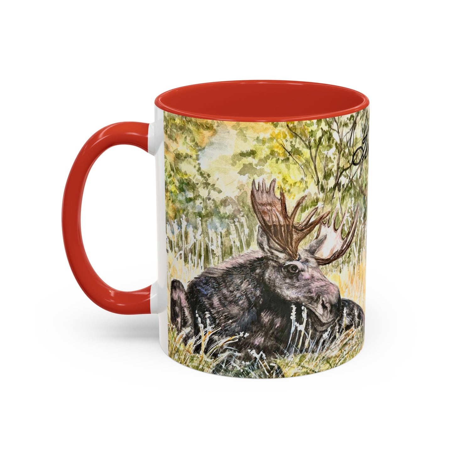 Moose Accent Coffee Mug 15oz