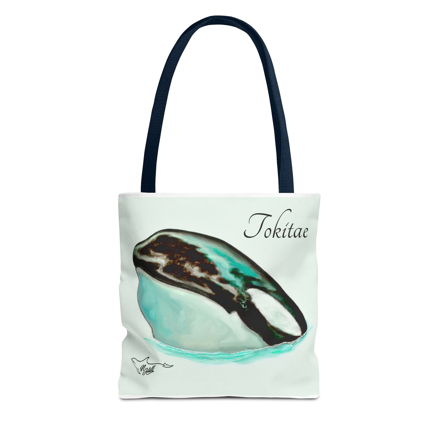 Lolita/Tokitae Orca Tote Bag (AOP)