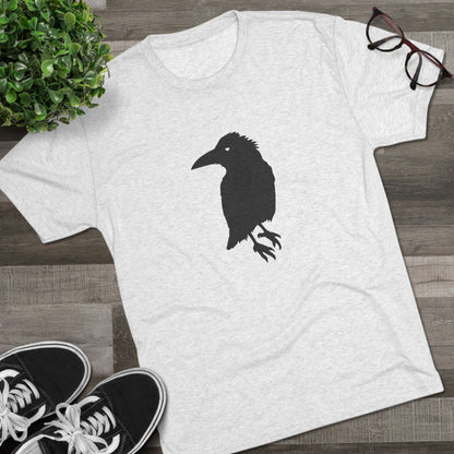 Raven Unisex Tri-Blend Crew Tee
