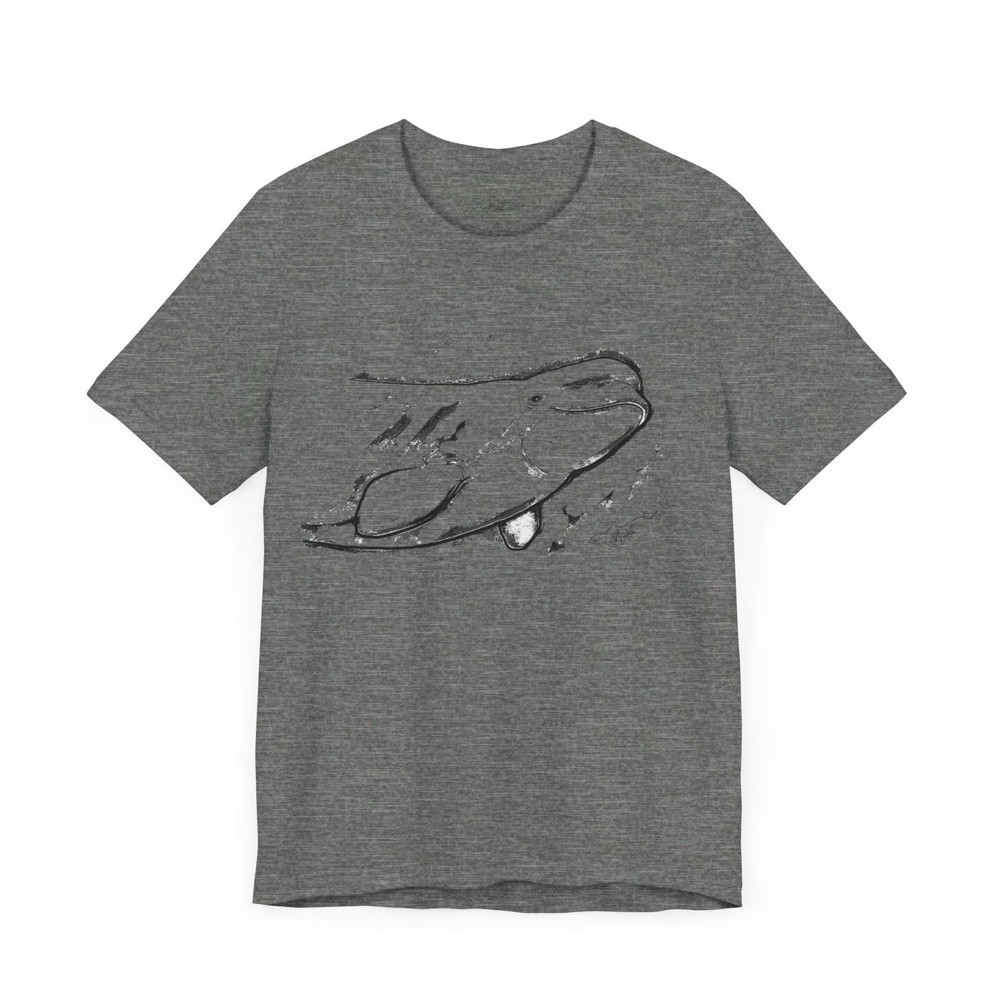 Beluga Whale Unisex Jersey Short Sleeve Tee