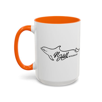 Even the Wind and the Waves Obey Him  Accent Coffee Mug (11, 15oz)