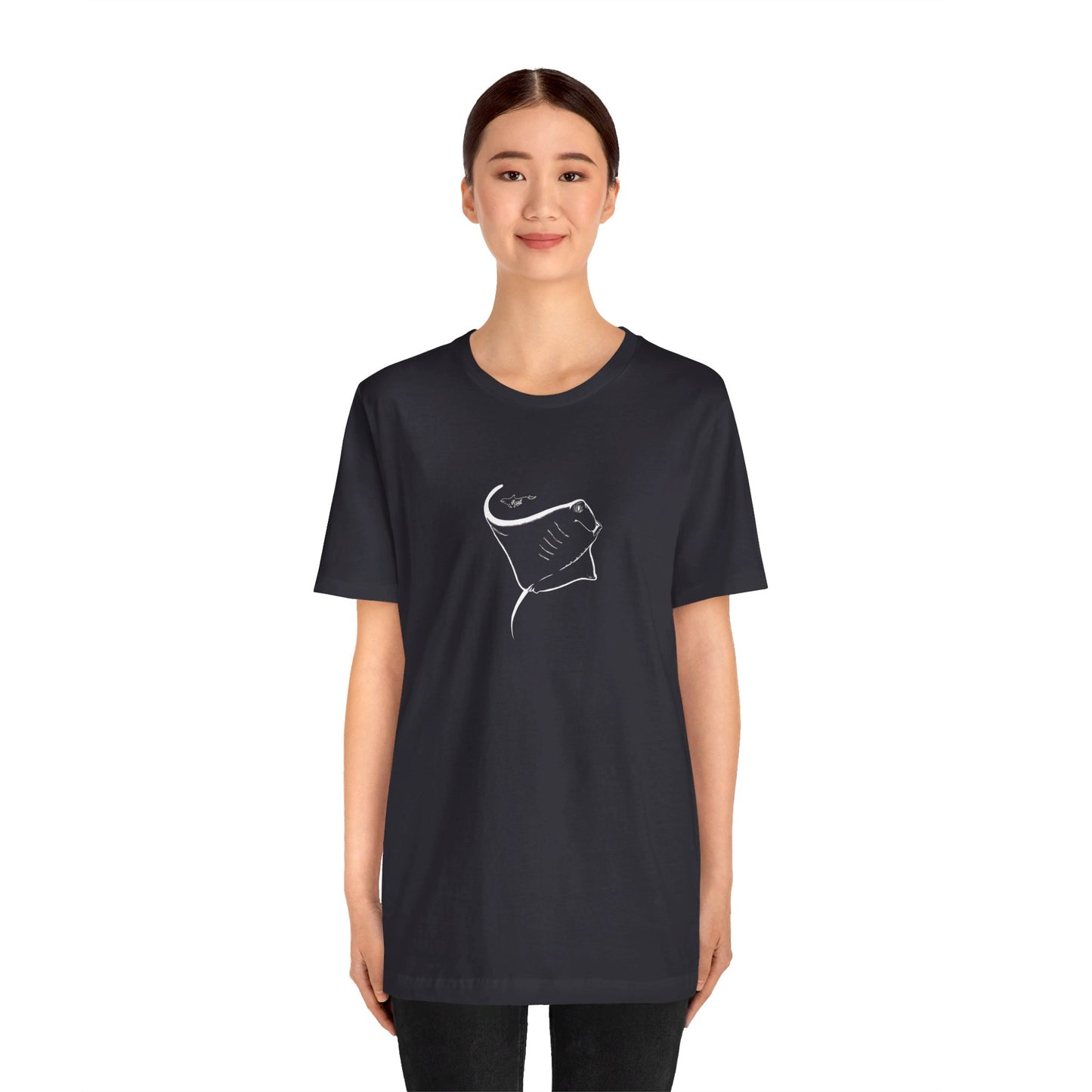 Manta Ray inverted Unisex Jersey Short Sleeve Tee