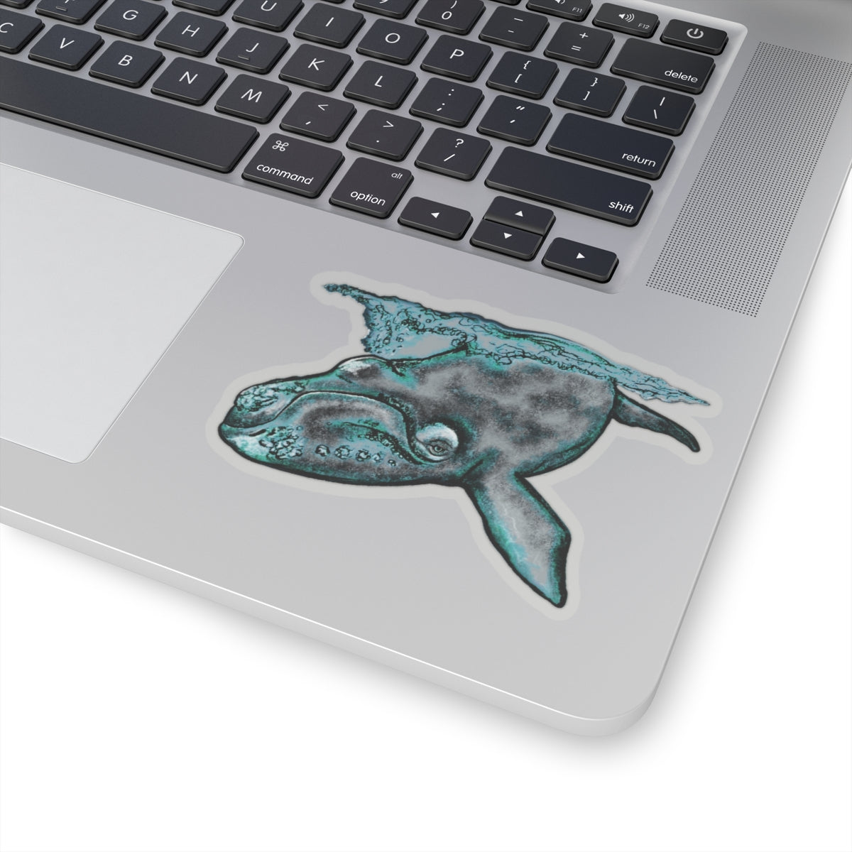 North Atlantic Right Whale Kiss-Cut Stickers