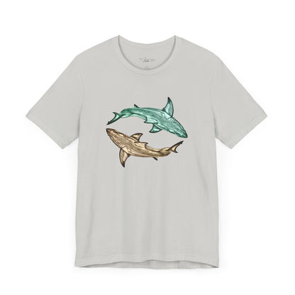 Great White Shark Unisex Jersey Short Sleeve Tee