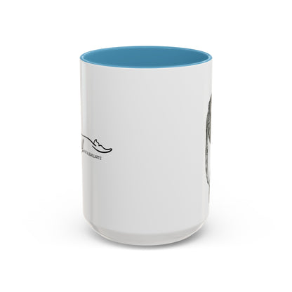 Curious Humpback Whale Accent Coffee Mug (11, 15oz)