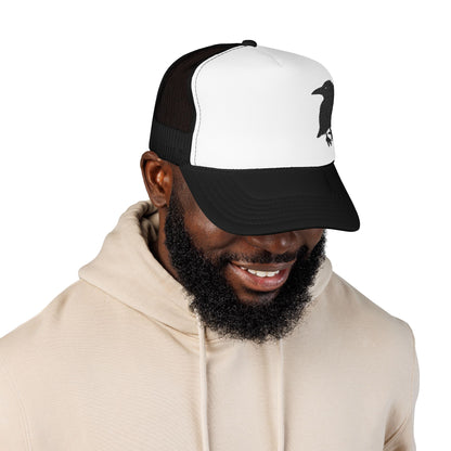 Crow Trucker Hat (Embroidery)
