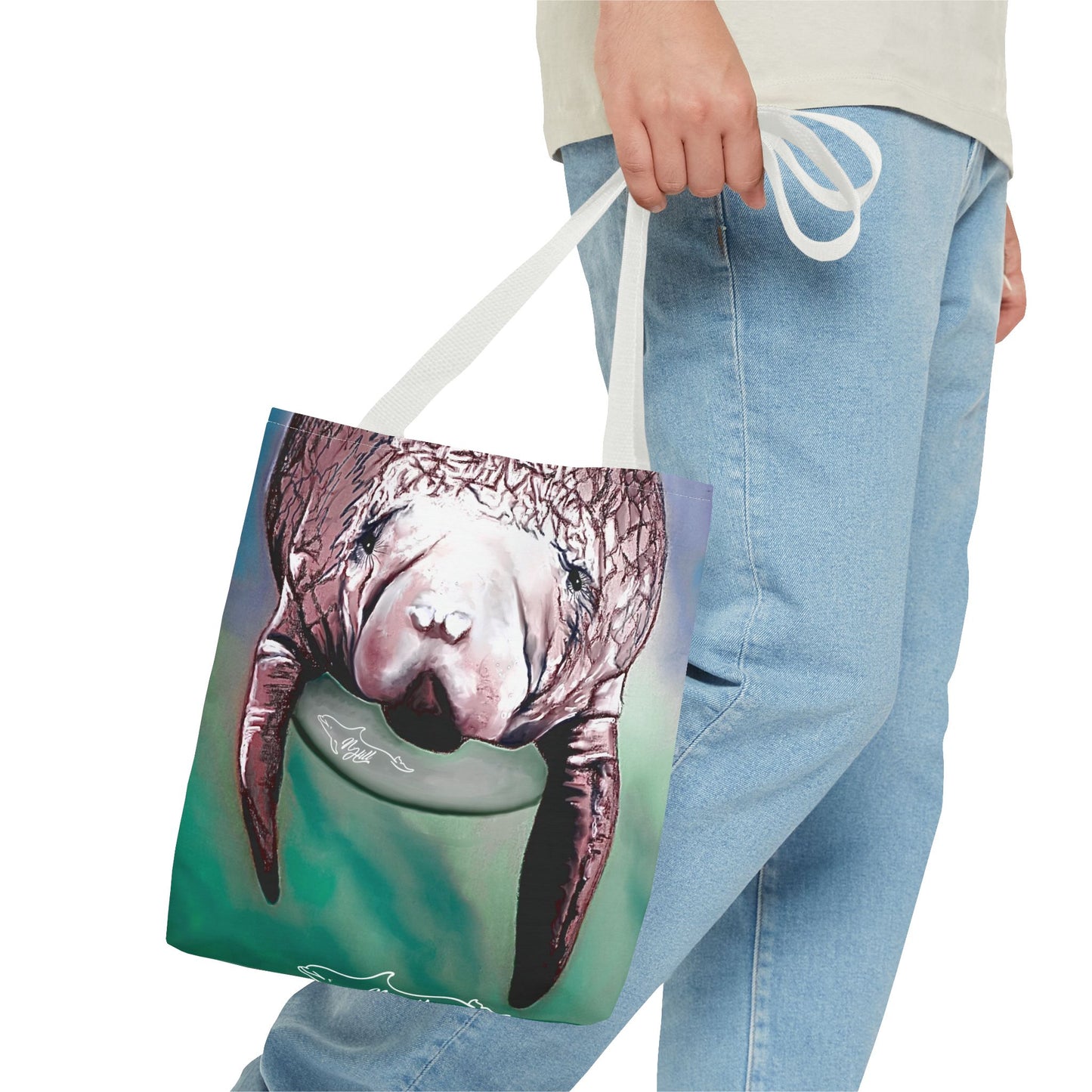 Manatee Tote Bag (AOP)